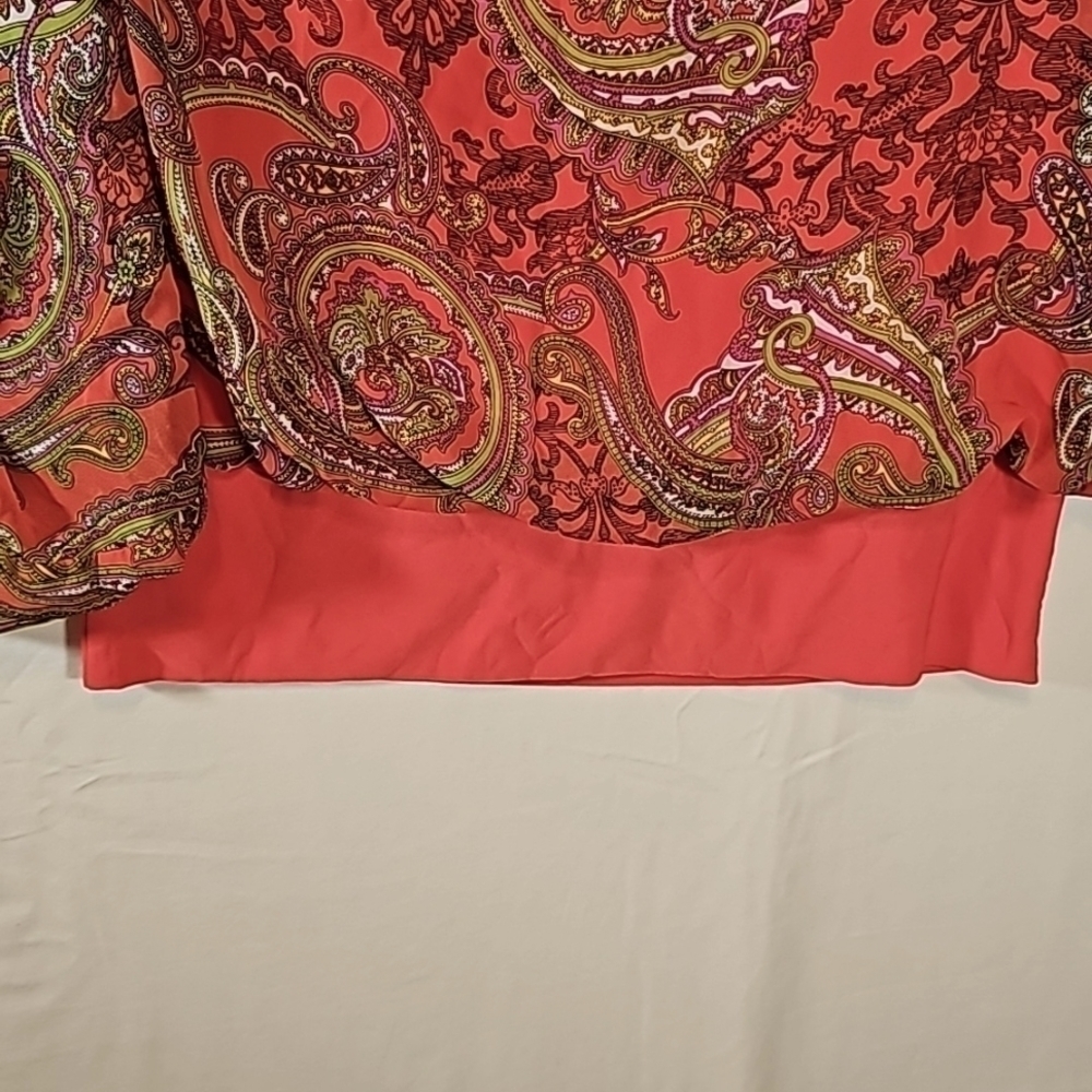 JOSEPH RIBKOFF kimono Style Bolloon sleeve Top - Picture 4 of 5